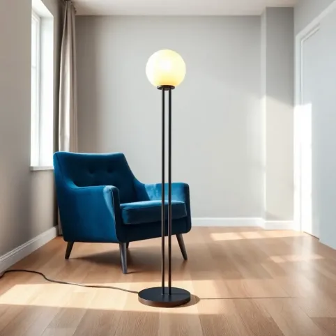 Nowoczesna lampa podłogowa