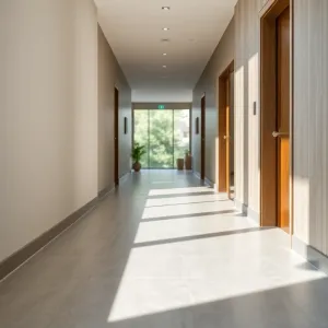 Nowoczesna podłoga w przedpokoju