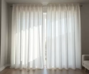 Nowoczesne firany panelowe do salonu
