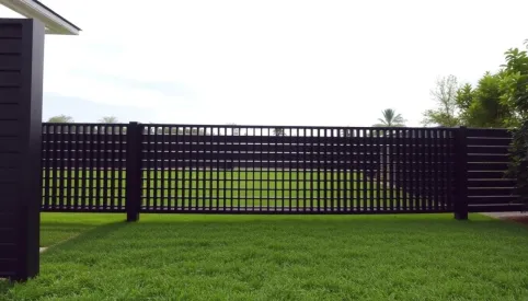 Nowoczesne ogrodzenia