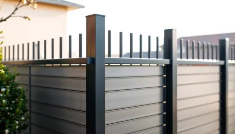 Nowoczesne ogrodzenia aluminiowe