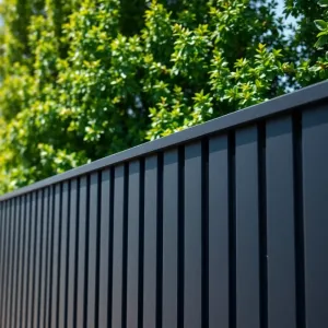 Nowoczesne ogrodzenie