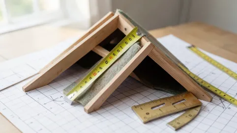 obliczanie dachu dwuspadowego