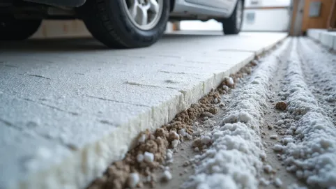 ocieplenie posadzki w garażu