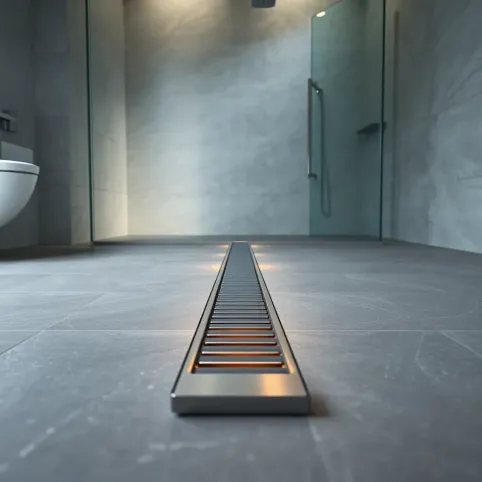 Odpływ liniowy a ogrzewanie podłogowe