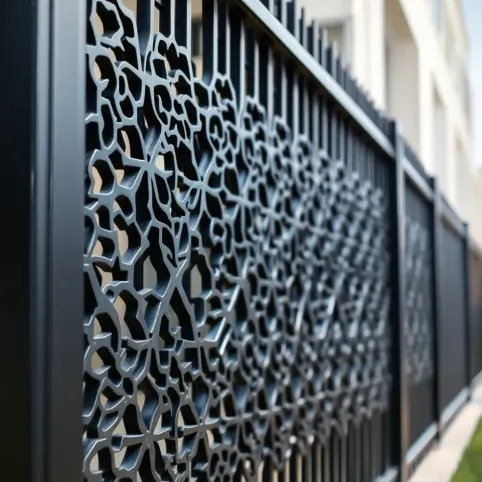 Ogrodzenia metalowe wzory nowoczesne