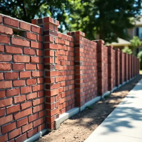 Ogrodzenie murowane cena za metr