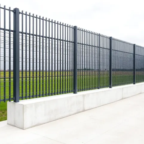 Ogrodzenie panelowe 153 z podmurówką