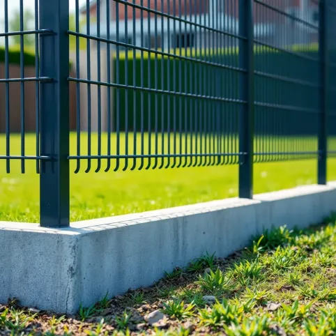 Ogrodzenie panelowe z podmurówką cena robocizny