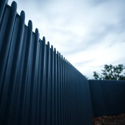 Ogrodzenie z blachy trapezowej