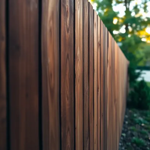 Ogrodzenie z desek inaczej