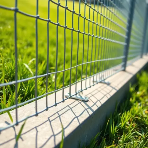 Ogrodzenie z siatki z podmurówką cena