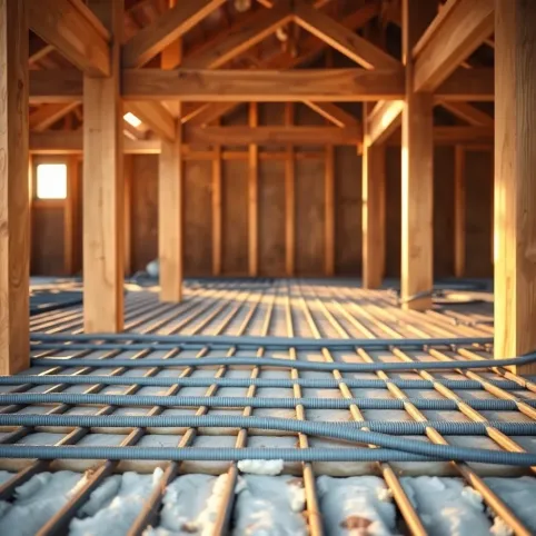 Ogrzewanie podłogowe dom szkieletowy