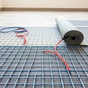 Ogrzewanie podłogowe elektryczne montaż
