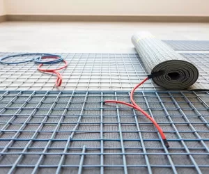 Ogrzewanie podłogowe elektryczne montaż