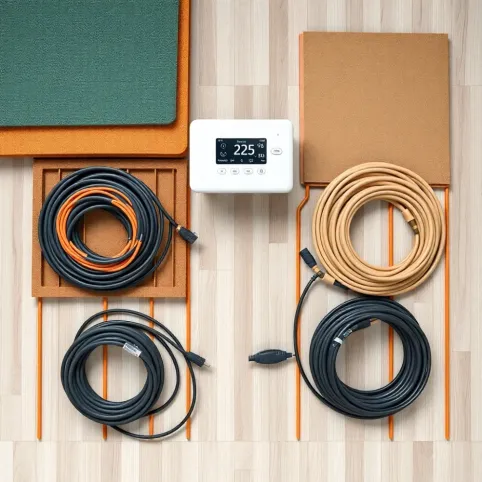 Ogrzewanie podłogowe elektryczne rodzaje