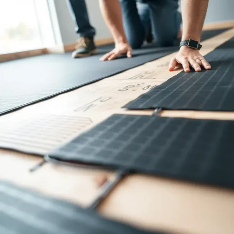 Ogrzewanie podłogowe na podczerwień montaż