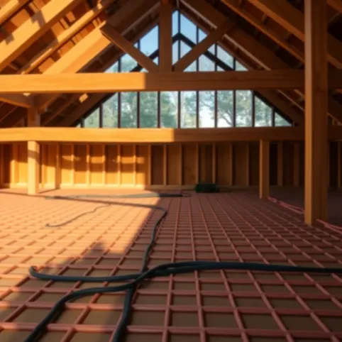 Ogrzewanie podłogowe w domu szkieletowym