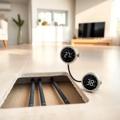 Ogrzewanie podłogowe wodne jaka temperatura