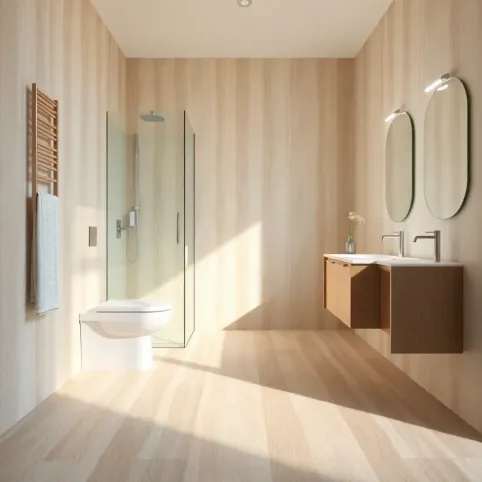 Panele do łazienki na podłogę