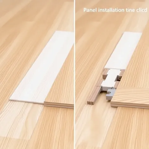 Panele klejone czy na klik