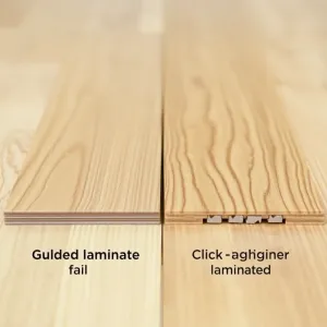 Panele laminowane klejone czy na klik