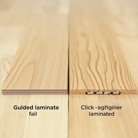 Panele laminowane klejone czy na klik