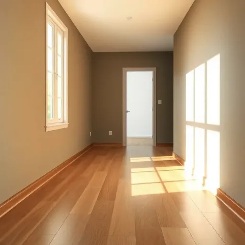 Panele laminowane w przedpokoju