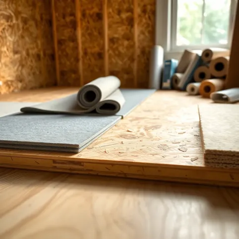 Panele na płycie OSB jaki podkład