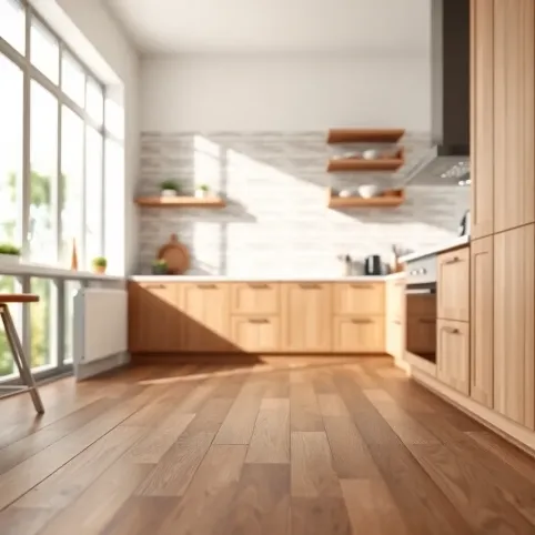Panele podłogowe do kuchni