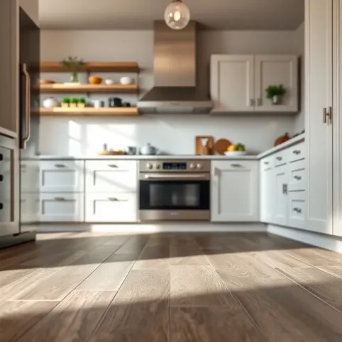Panele podłogowe wodoszczelne do kuchni