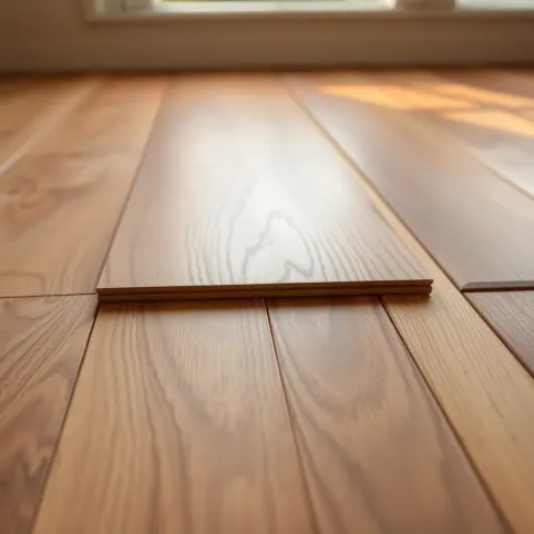 panele podłogowe z warstwą drewna