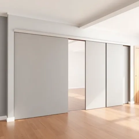 Panele przesuwne zamiast ściany