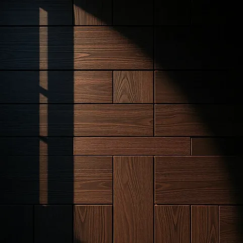 panele ścienne drewniane aranżacje