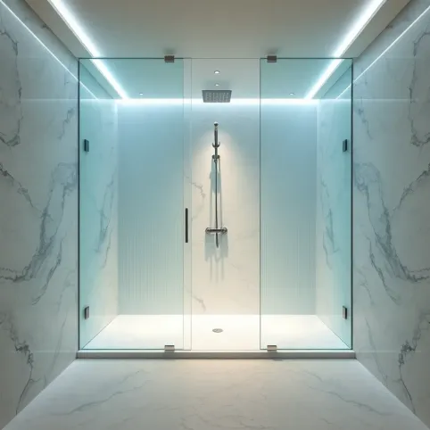 Panele szklane do łazienki pod prysznic