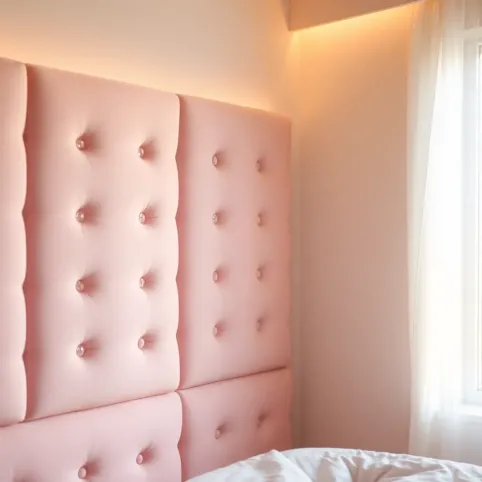 Panele tapicerowane dla dziewczynki