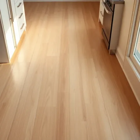 Panele winylowe na płytki w kuchni