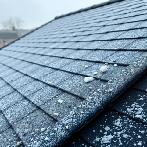 Papa na dach na zimno