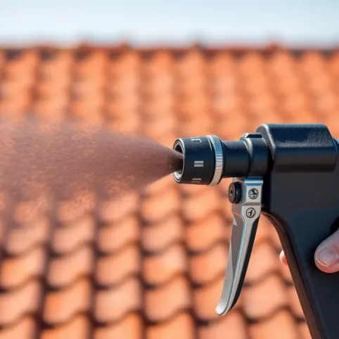 Pistolet natryskowy do malowania dachu