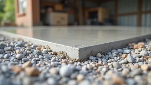 płyta betonowa pod garaż