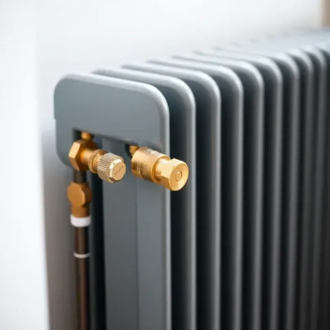 Podłączenie grzejnika do rozdzielacza podłogówki