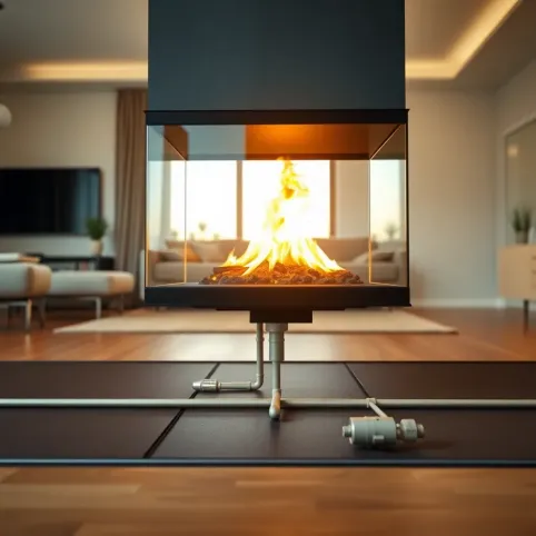 Podłączenie kominka do ogrzewania podłogowego