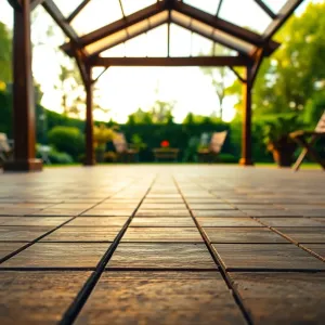 Podłoga do altany ogrodowej