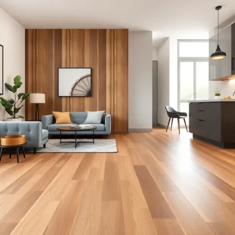 Podłoga do salonu i kuchni