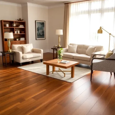 Podłoga merbau jakie meble