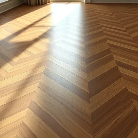 Podłoga w jodełkę Panele winylowe