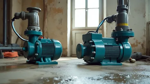 Pompa do zbierania wody z posadzki