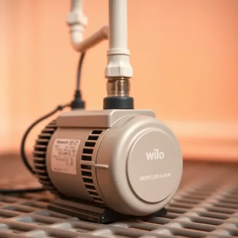 Pompa obiegową do podłogówki Wilo