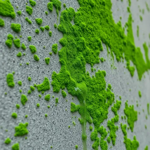 Preparat na glony na elewacji