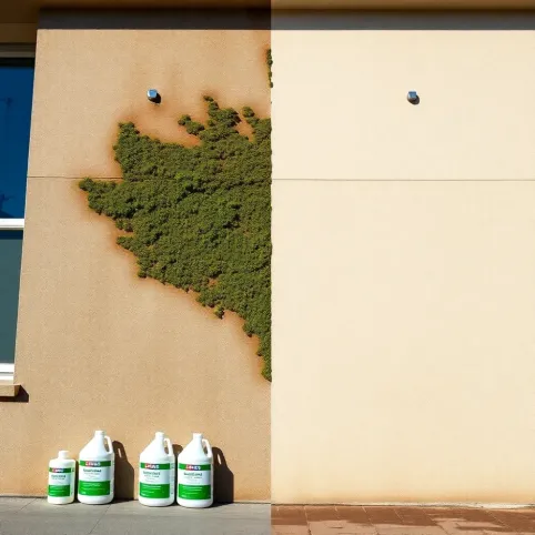 Profesjonalna chemia do mycia elewacji